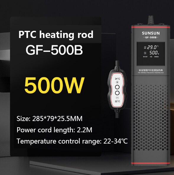 SUNSUNS PTC große Aquarium heizstab automatische konstante temperatur Explosion-nachweisen heizstab Aquarium heizung hoch Energie: 100W / EU Adapter Stecker