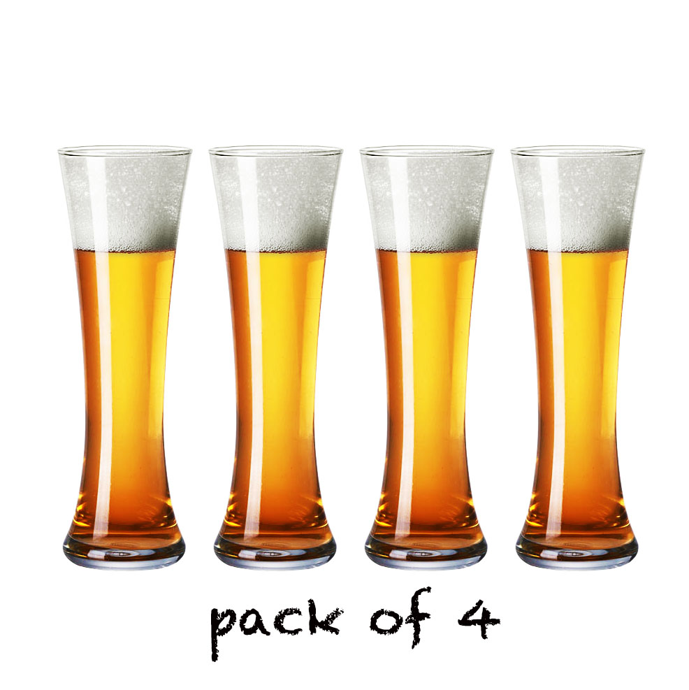 4PCS Beer Glass, Wheat Beer Glass,Cocktail Glass,Juice Glasses, Drinkware Set of 4: Default Title