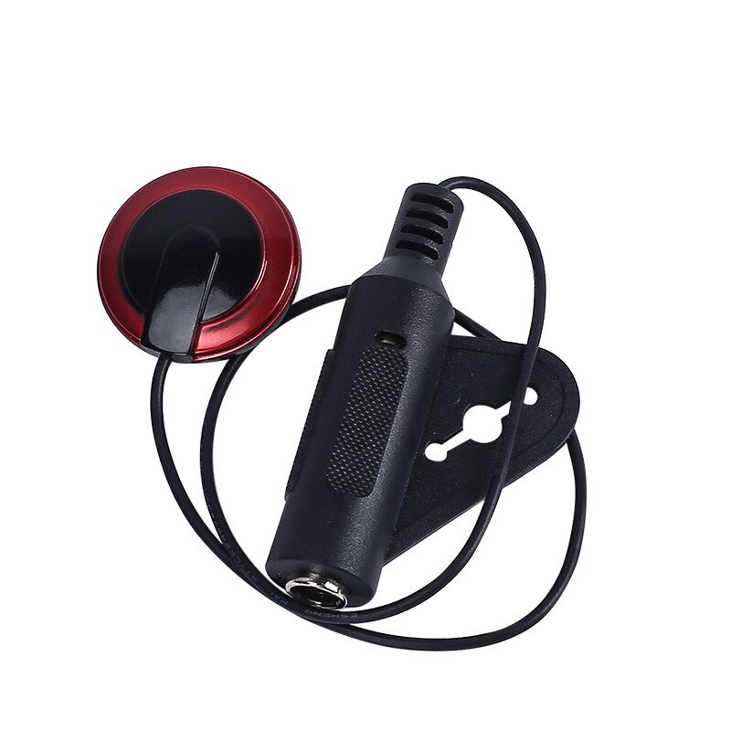 Gitaar Pickup Professionele Piezo Contact Microfoon Pickup Voor Akoestische Snaarinstrument Gitaar Viool Banjo Accessoires: red