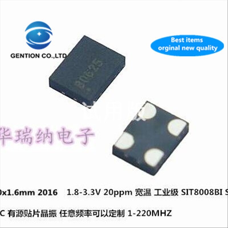 5Pcs 100% En Orginal Sitime Actieve Smd Kristal 1.8V 30M 30Mhz 30.000Mhz SIT8103AI Breed temperatuur