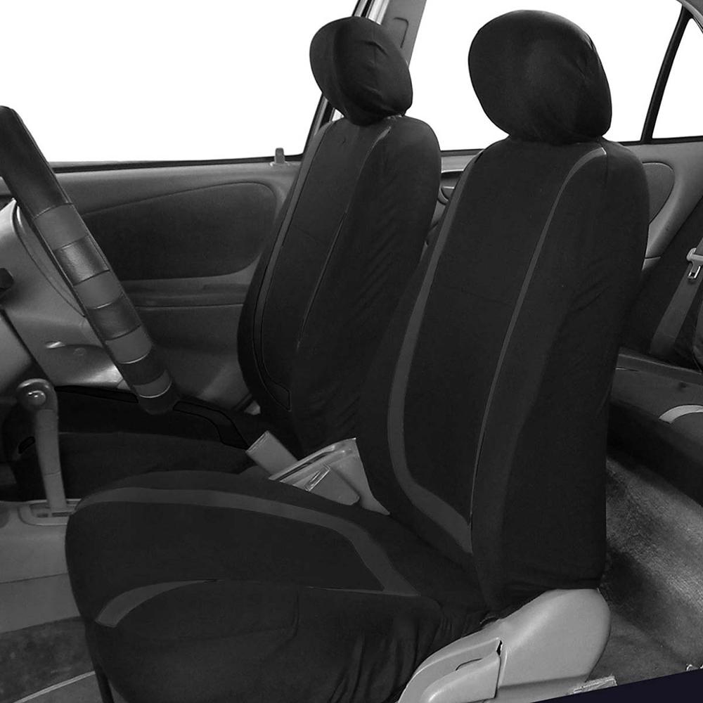 Car Seat Covers Interior Accessories Airbag Compatible Seat Cover For Lada Volkswagen Red Blue Gray Seat Protector