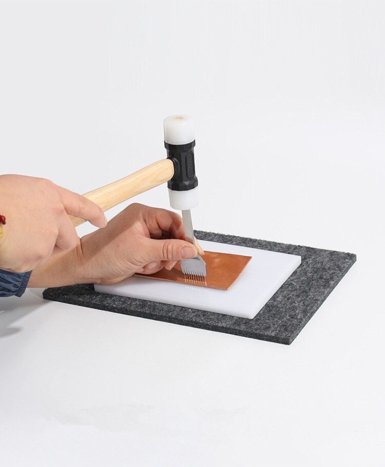 Noise-reducing felt, shock-absorbing mat, sound-insulating mat, high-density hard felt, to reduce the noise of chopping leather