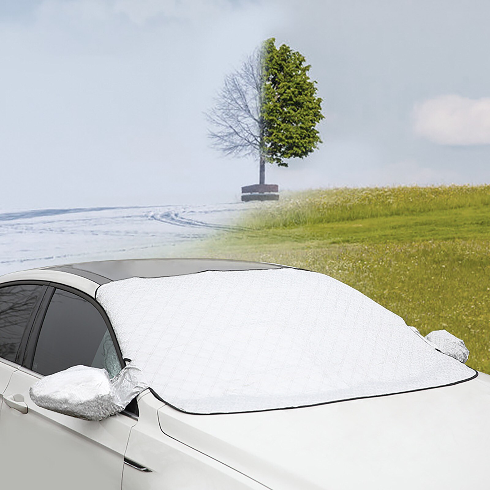 Foldable Car Windshield Sun Shade Umbrella UV Cover Sunshade Heat Insulation Anti-snow Frost Front Window Interior Protection