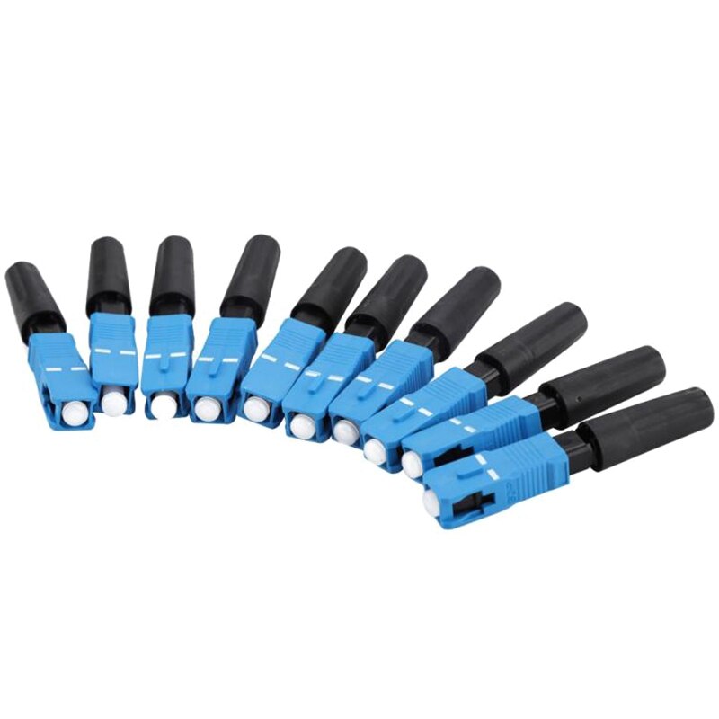 50 Stck eingebettet Sc Upc Fiber Optik Schnelle Stecker Ftth Single Fiber Optik Sc Schnelle Stecker Sc Adapter bereich Montage: Ursprünglich Titel