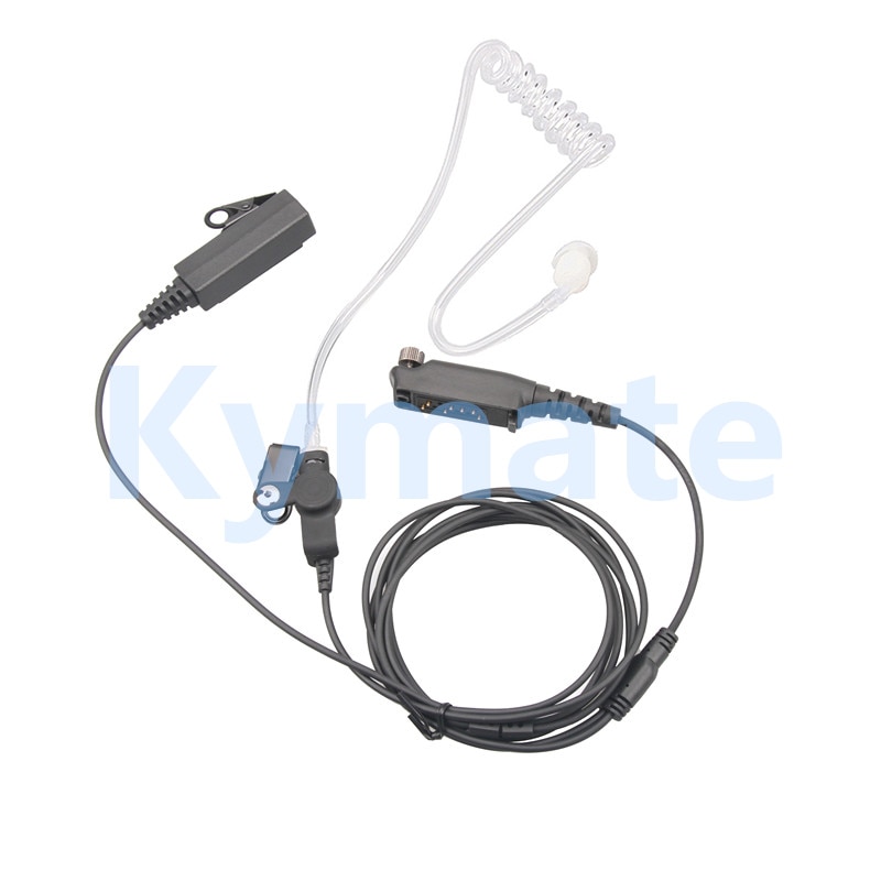 -PTT Mic Oortelefoon Headset Voor Sepura STP8000 Stp8000 Walkie Talkie Ham Radio Hf Transceiver Fbi