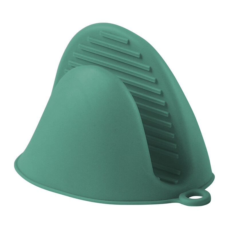 Oven Handschoenen Isolatie Clip Mitts Potholder Handschoen Koken Magnetron Antislip Gripper Pot Houder Keuken Bakken Tools: Army Green