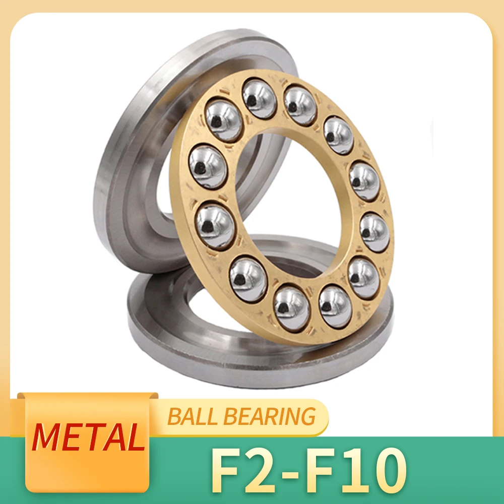 1Pc Mini Vliegtuig Axiale Stuwkracht Kogellager 3-In-1 F2-6M F3-8M F4-10M F5-10M F6-12M F7-17M F8-16M F10-18M Axiale Kogelstuwlager