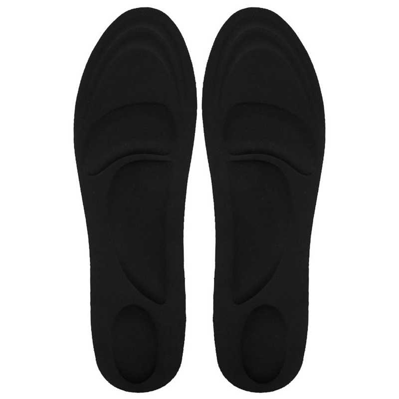 Shoe Sole Pad Insole 1 Pair 4D Memory Foam Massage Insoles Sweat Absorption Men Shoe Pad Footwear Inserts Orthopedic Insoles