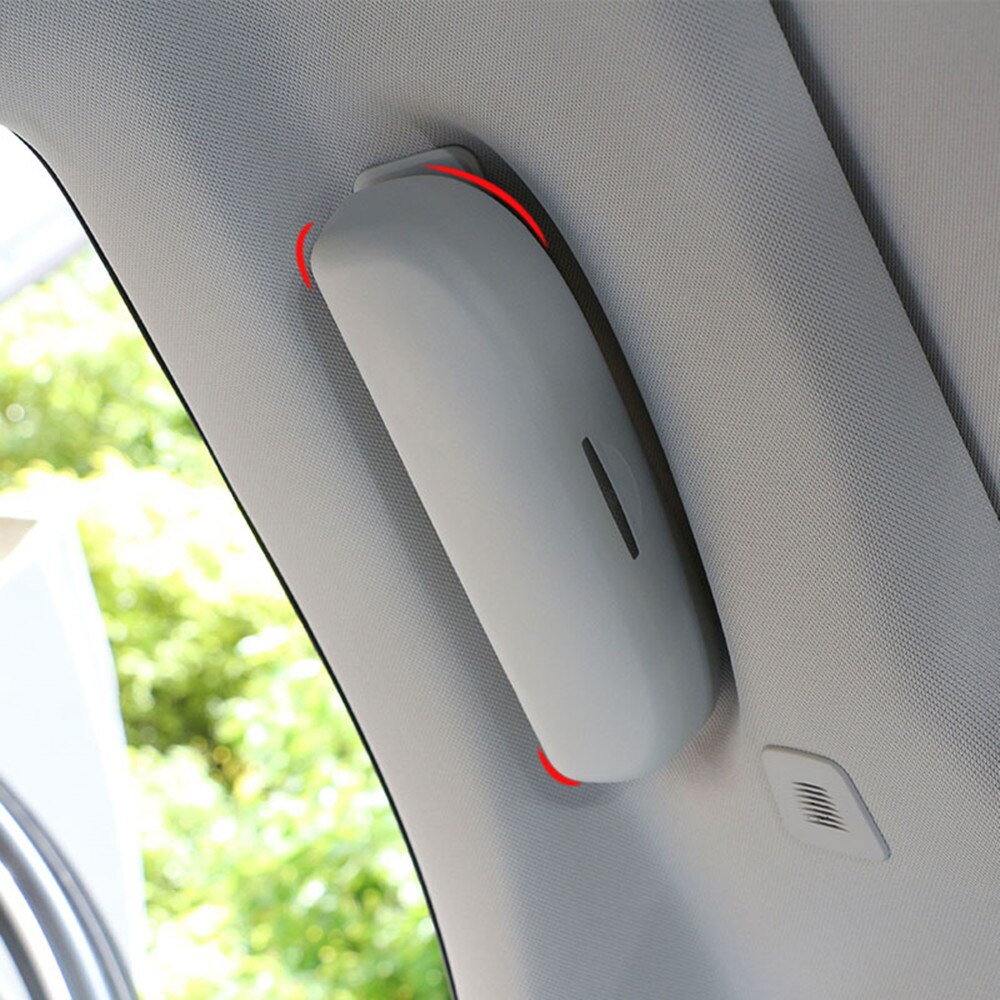 Xburstcar auto styling tilbehør til toyota corolla rav 4 rav 4 -  bil solbriller briller oppbevaringsboks boksholder