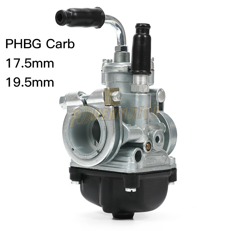 Dellorto motocykl PHBG gaźnik 17mm 19mm 21mm węglowodany dla 50cc 70cc 90cc BWS100 Puch Yamaha Zuma motocykl brud rower atv