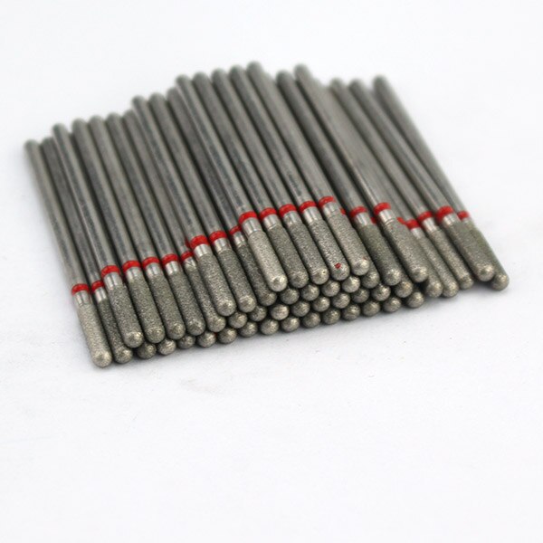 Ponceuse électrique pour ongles, jeu de mèches diamantées, fraise pour manucure, cuticules, accessoire pour Nail Art, 50pcs: SET19-38