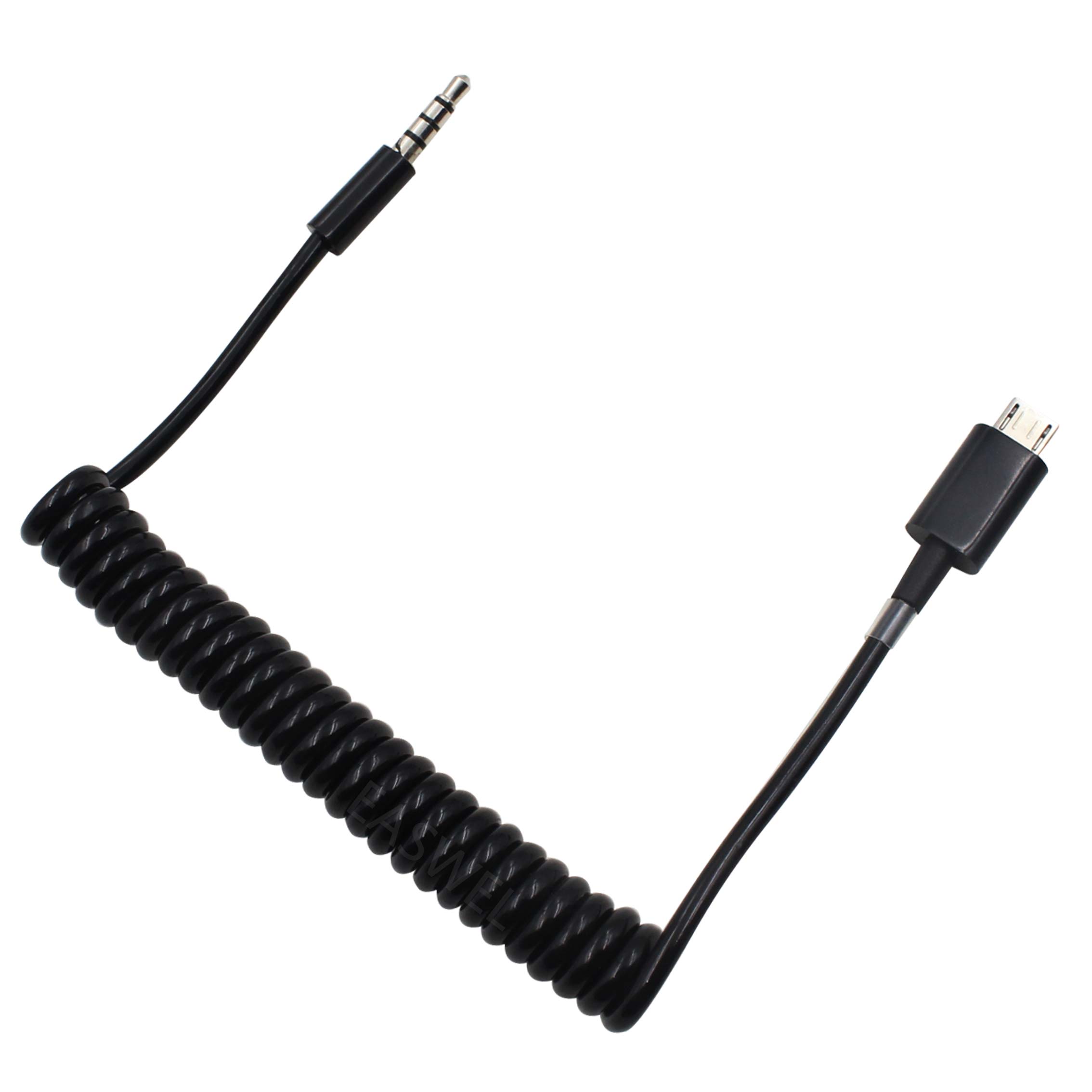 USB Micro naar Stereo 3.5mm Male Jack Auto AUX Kabel Voor Samsung Android Huawei