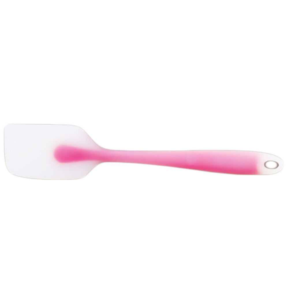 1PC Bunte Silikon Gebäck Spachtel Kuchen Creme Butter Silizium Spachtel 6 Farben: RD