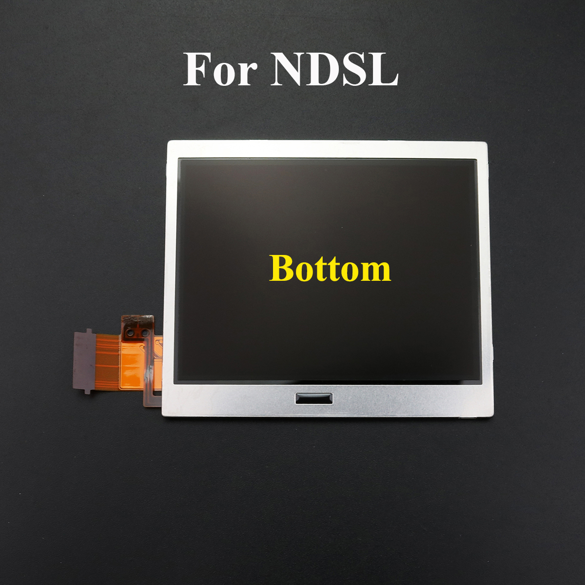 Pantalla LCD superior inferior para Nintendo DS Lite NDS NDSL NDSi nueva pieza de repuesto para consola de juegos 3DS LL XL, 1 ud.: Púrpura claro