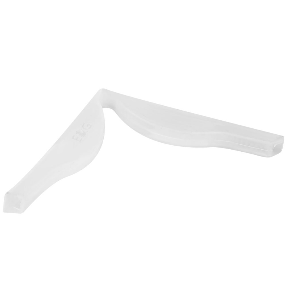 Anti-tåge silikone maske næse strip ansigtsmasker næse bro holder udendørs briller anti tåget silikone maske holder: Hvid
