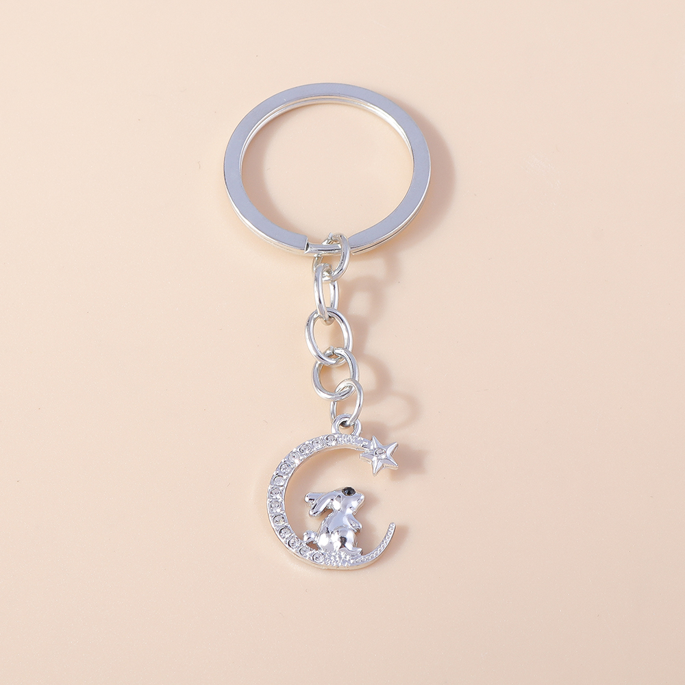 Bella cristallo ciliegia portachiavi strass portachiavi pendenti per le donne ragazze borsetta arredamento incantesimi gioielli fai da te regali: Luce Blu
