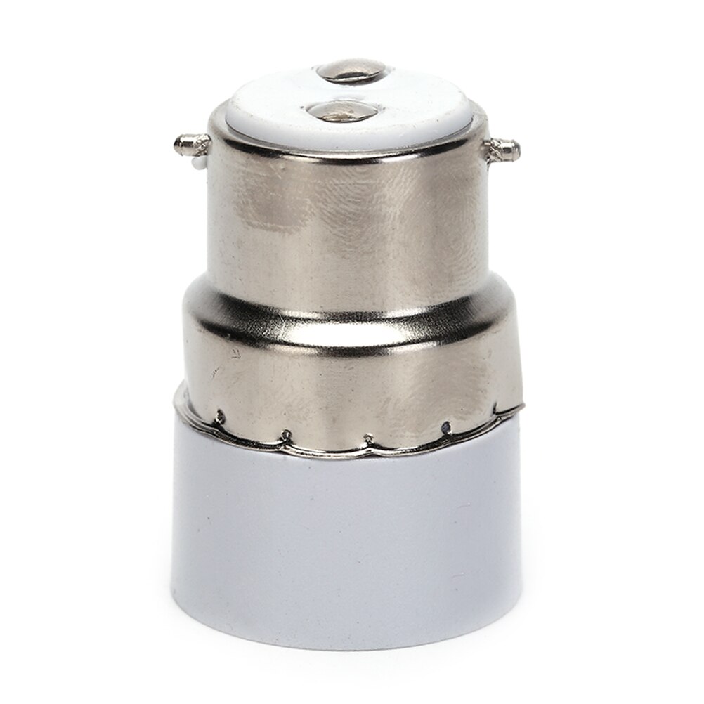 Lys og lys skrue led lyspære sokkel  b22 to e14 adapter led lampe pære sokkel holder omformer brannsikkert materiale for hjemmet