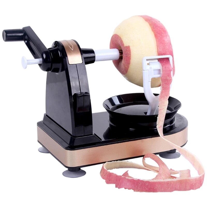 Máquina peladora de manzanas para el hogar, cortador de frutas, frutas y verduras, accesorios de cocina
