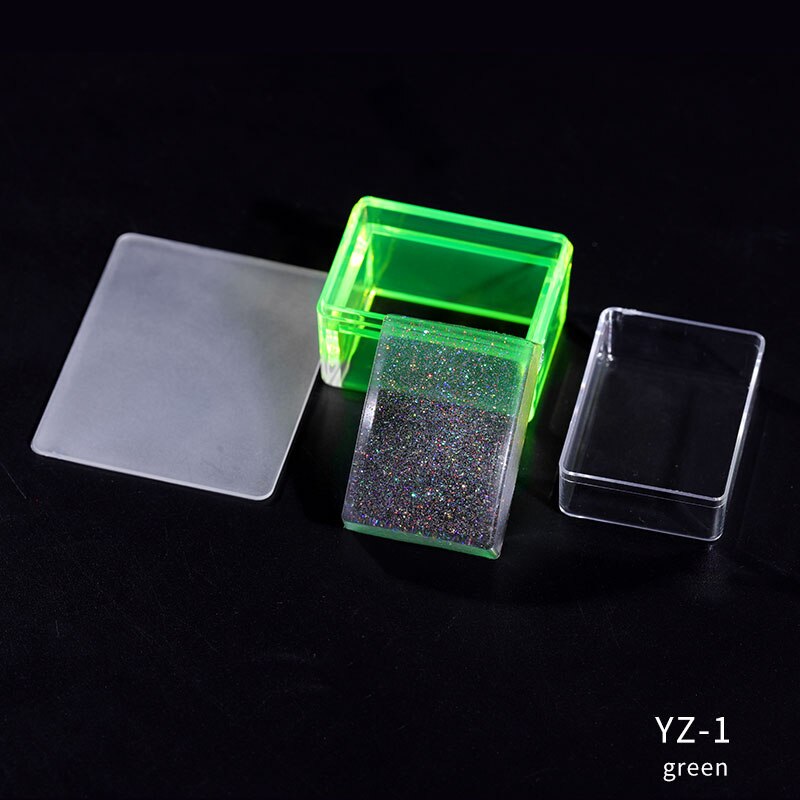 Siliconen Stamper Grote Stemple Doen Paznokci Voor Decoratie Mode Stempel Voor Nagels Diy Stamping Nail Art: gj0397-01