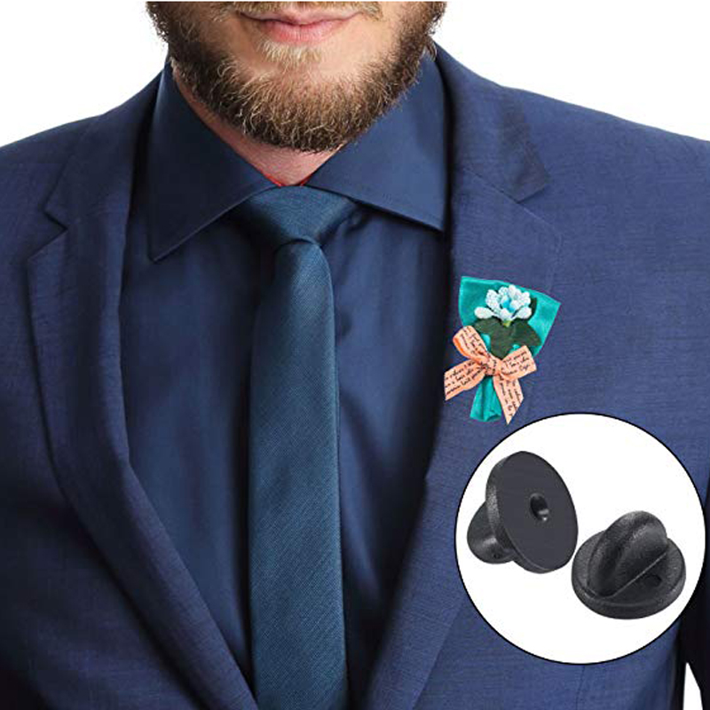 PVC Rubber Pin Backs PVC Rubber Pin Keepers Zwarte Pin Terug Vervanging voor Craft Maken pin Broche base Sieraden Accessoires