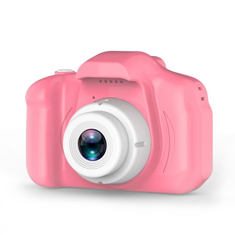 Kinderen Digitale Hd Camera 2 Inch Scherm Kids 8 Miljoen Pixel Timer Schieten Video-opname Funcion: HD Screen Pink