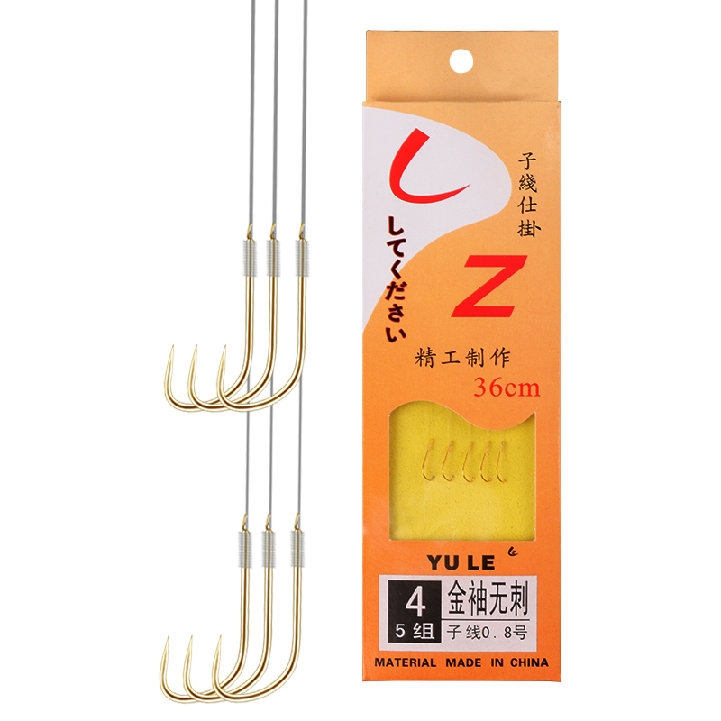 Podlinia wędkarska z podwójnymi hakami bez sznurka 10 sztuk w woreczku haczyki płytka woda lekki hak wędkarski akcesoria wędkarskie