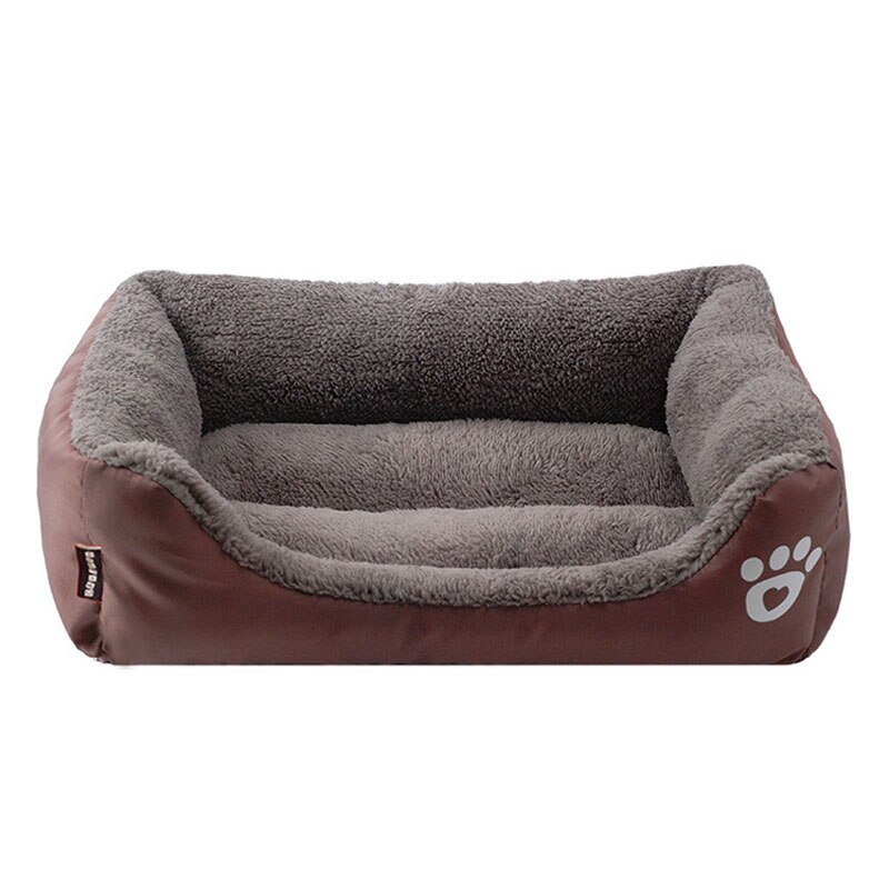 Huisdier Grote Hond Bed Warm Huis candy-kleurige Vierkante Nest Huisdier Kennel Voor Kleine Medium Grote Honden Kat Puppy plus Size Hond Manden