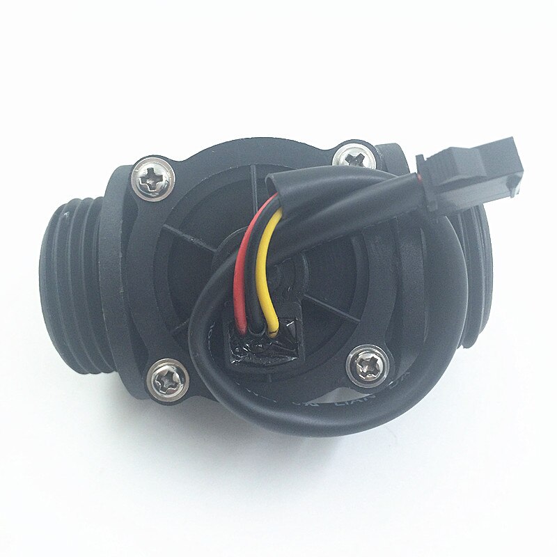 Water Flow Sensor Fuel Flow Meter Water Meter Sensor Flowmeter Water Sensor Teller Indicator Hall Effect Sensor 1-60L/Min