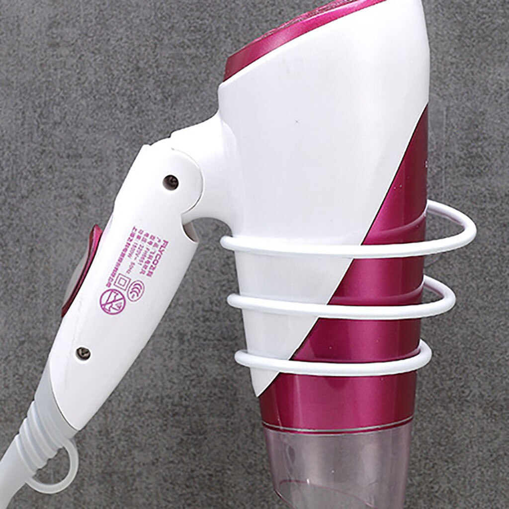 Soporte de secador de pelo para peluquero, estilismo de salón, organizador de almacenamiento, organizador de pared de cocina, soporte, accesorio, gancho colgante