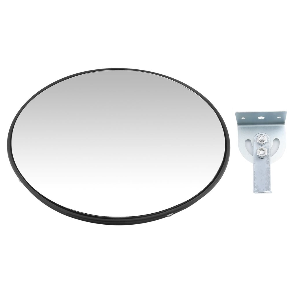 30cm Diameter Road Traffic Convex Mirror Vandal Resistance Wide-Angle Mirror Underground Garage Reversing Looking Glass