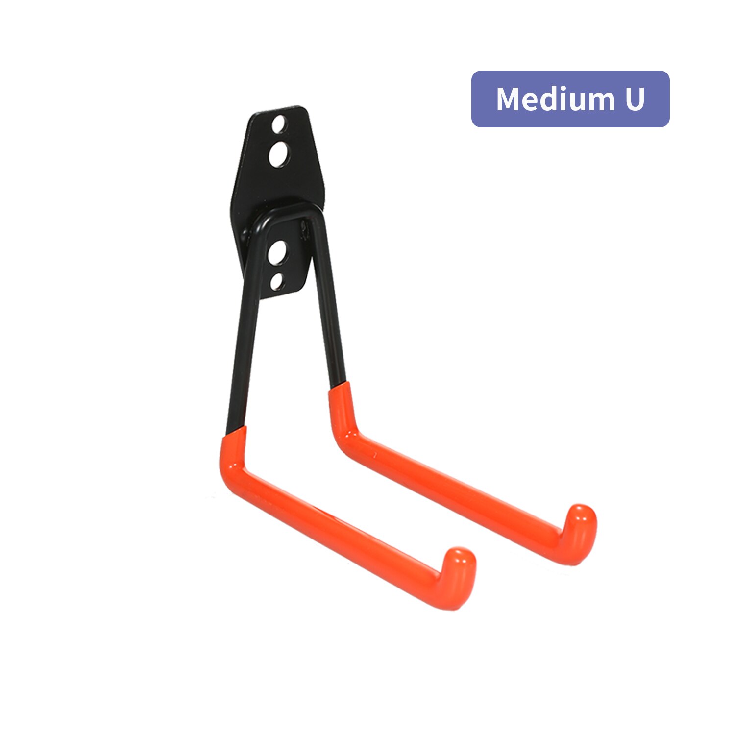 Steel Garage Storage Utility Double Hooks Heavy Duty Garage Organizer Warehouse Hooks for Power Tools Bulk items Bikes Ropes: DFH-3 Medium U