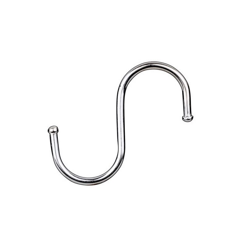 S Vormige Haken Keuken Opknoping Hanger Opslag Houders Organizer Huishoudelijke S Hanger Haak Sluiting Holder Haken Voor Opknoping Kleding: 7X5.2CM