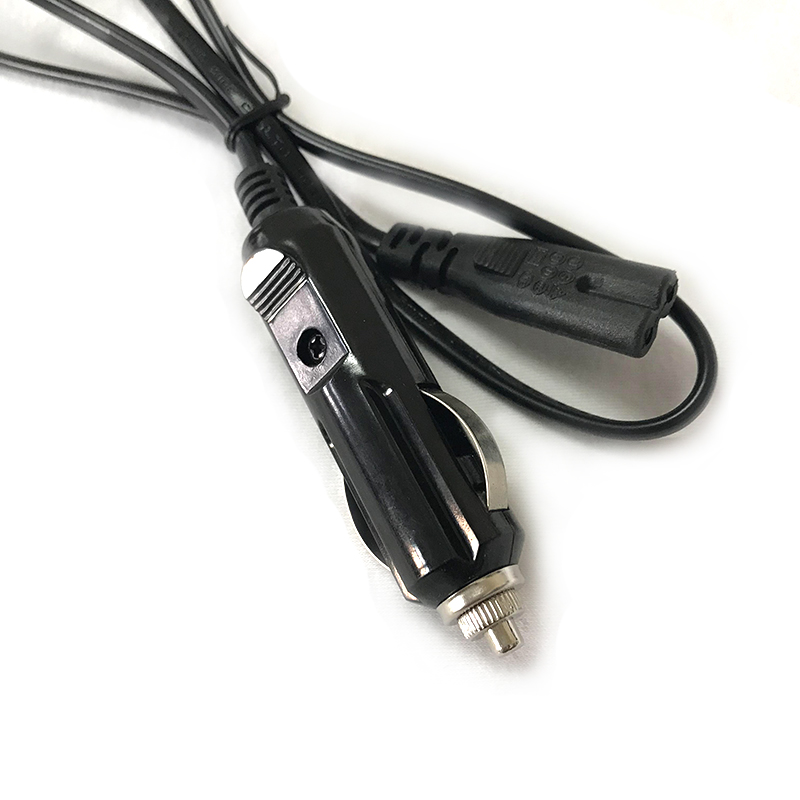 Fiambrera eléctrica de 12V, 24V, 110V, 220V, enchufe de la UE y EE. UU., para coche y camión, calentador, Bento Box, cable de alimentación de 80cm