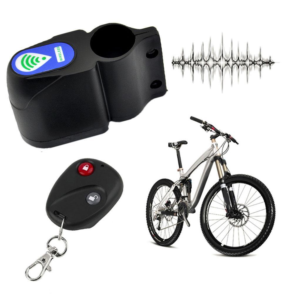 Anti-theft Bicycle Lock Sound Loud Electronic Security Bicycle Steal Lock Alarm Bike Lock Remote Control Anti Theft Bike Lock