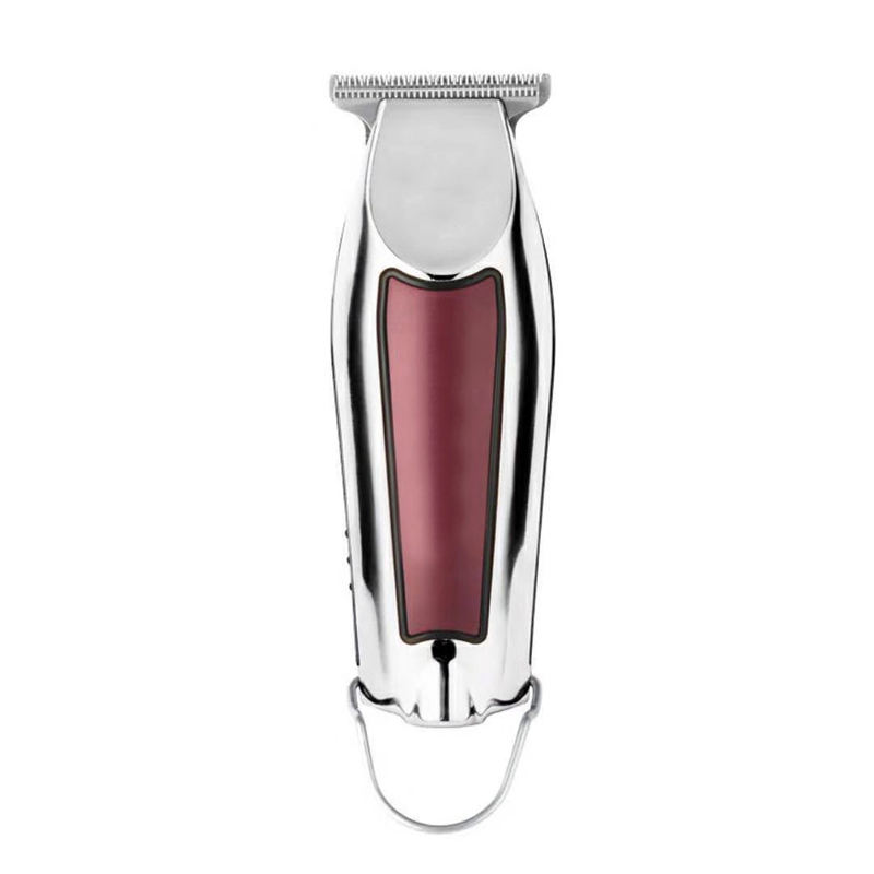 Precisie tondeuse elektrische tondeuse 0.1mm stalen messen kaal hoofd kapper haarknipmachine mannenbaard scheermes eu stekker