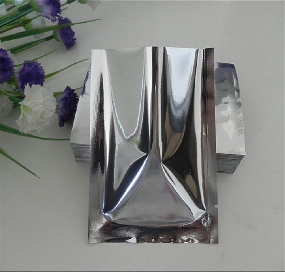 Mylar Folie Sealer Vakuum Tasche Silber Aluminium Lagerung Pack Verschiedenen Größen