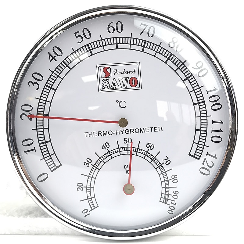Sauna Thermometer, Hygrometer