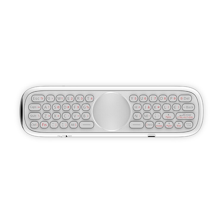ZYF Z10 Air Mouse Fully Backlight Wireless Keyboard Touch-pad + Voice Remote + Anti-lost Function, for Android TV Box,Smart TV