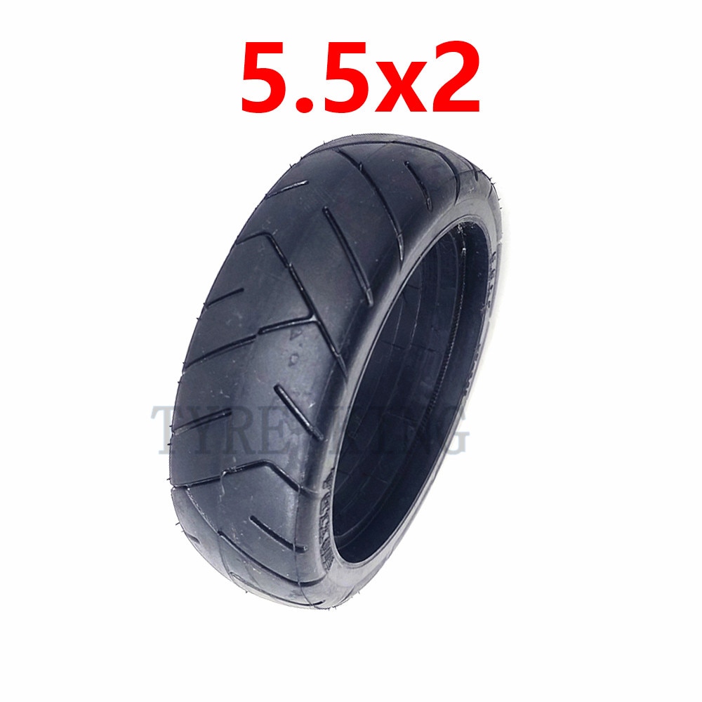 5,5 zoll fest Reifen 5,5 X2 schlauchlos Reifen 5.5*2 Pannensichere Reifen für Jackhot Kohlenstoff Rolle Fastwheel f0 Elektrische Rolle