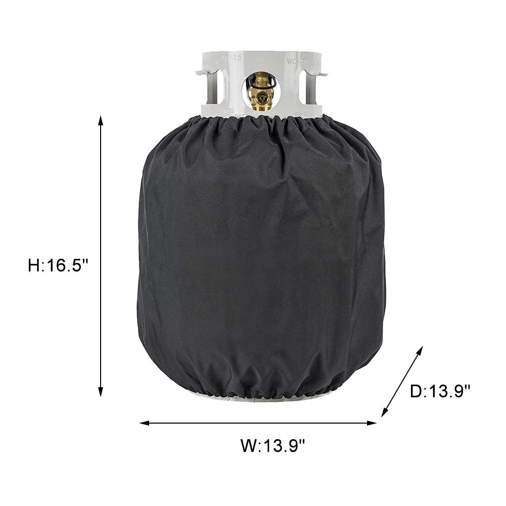 Propane Tank Cover Gas Bottle Dust Covers Waterproof Dust-proof BBQ Grill Outdoor Rain Protect Oxford Cloth Storage Bag
