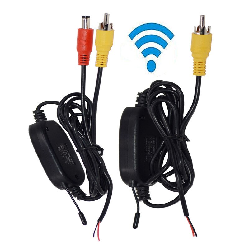2.4 Ghz Wireless Rear View Camera RCA Video Transmitter&Car reversing camera wireless car wireless receiving transmitter