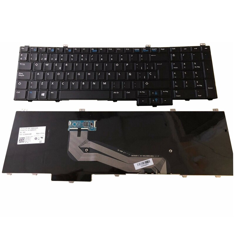 para DELL Latitude 15 5000, E5540 Teclado español Sp Teclado