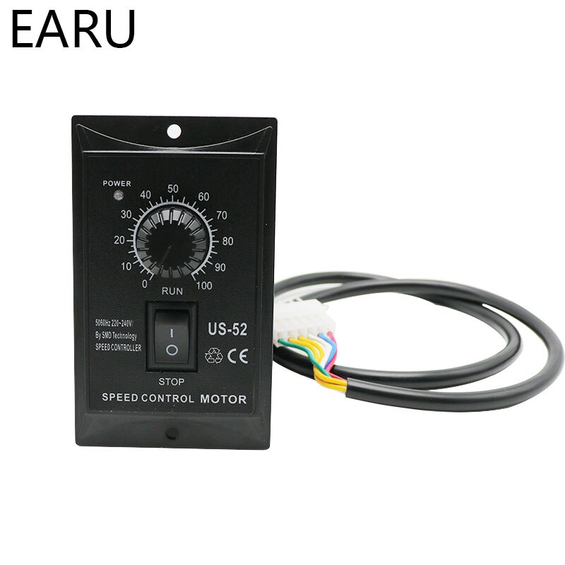 400W Ac 220V 50/60Hz Motor Speed Pinpoint Regulator Controller Us-52 Vooruit En Achteruit motor Gouverneur Voor Machine Pomp Diy