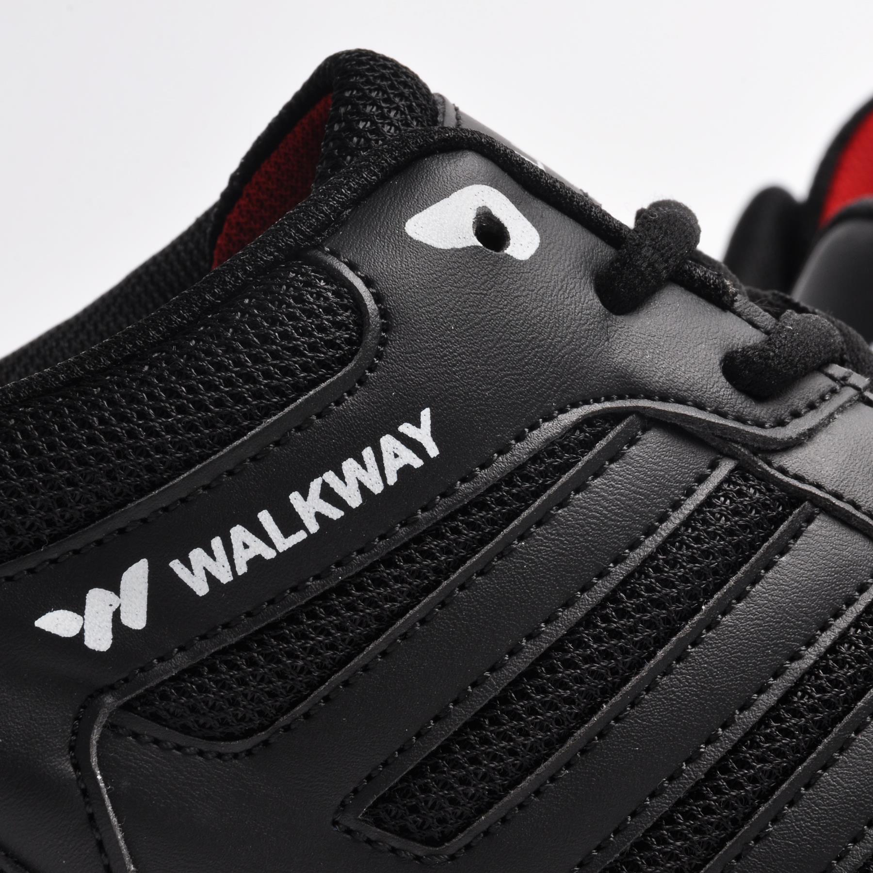 Loopbrug Maksim Zwart-Wit Unisex Sport Schoenen