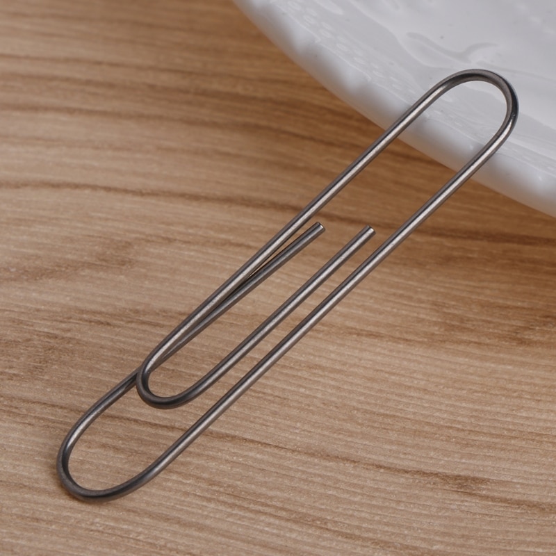 Selbst Biegen Paperclip Nitinol bilden Speicher Schicht Magie Trick