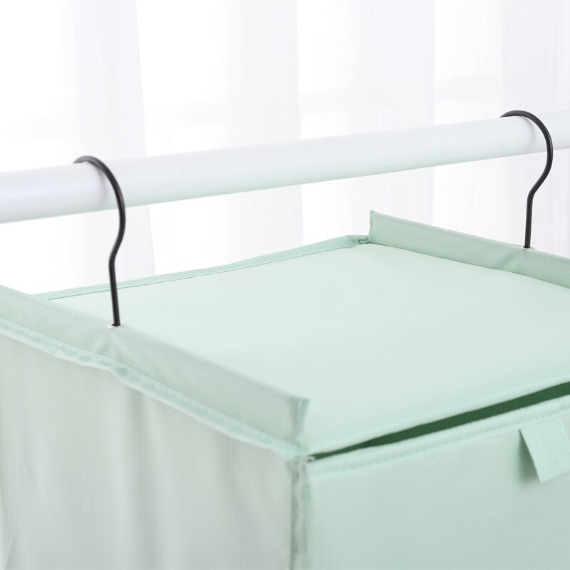 Lesort Thuis Opknoping Kleding opbergtas (Muti Rekken) duurzaam organiseren Planken Eco-Vriendelijke Closet Cubby Geen lade