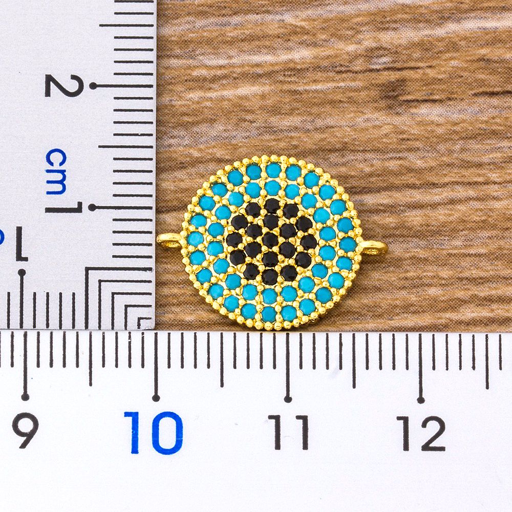 Turkish Blue Evil Eye Bracelet For Women Pave CZ Gold color Bracelets Jewelry Manufacturer