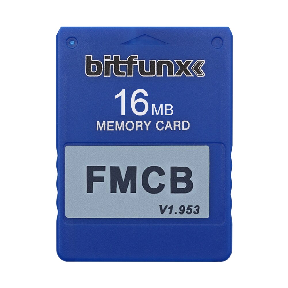 Bitfunx FMCB Free McBoot Card v1.953 for Sony PS2 Playstation2 8MB/16MB/32MB/64MB Memory Card OPL MC Boot: 	Blue