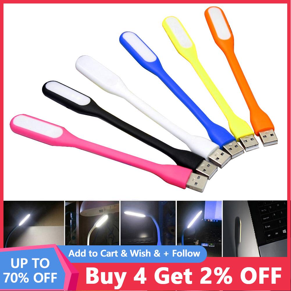 Portable USB 5V LED Reading Lamp Mini Book Light Foldable Camping Night Lights Table Lamps For Power Bank PC Notebook Laptop