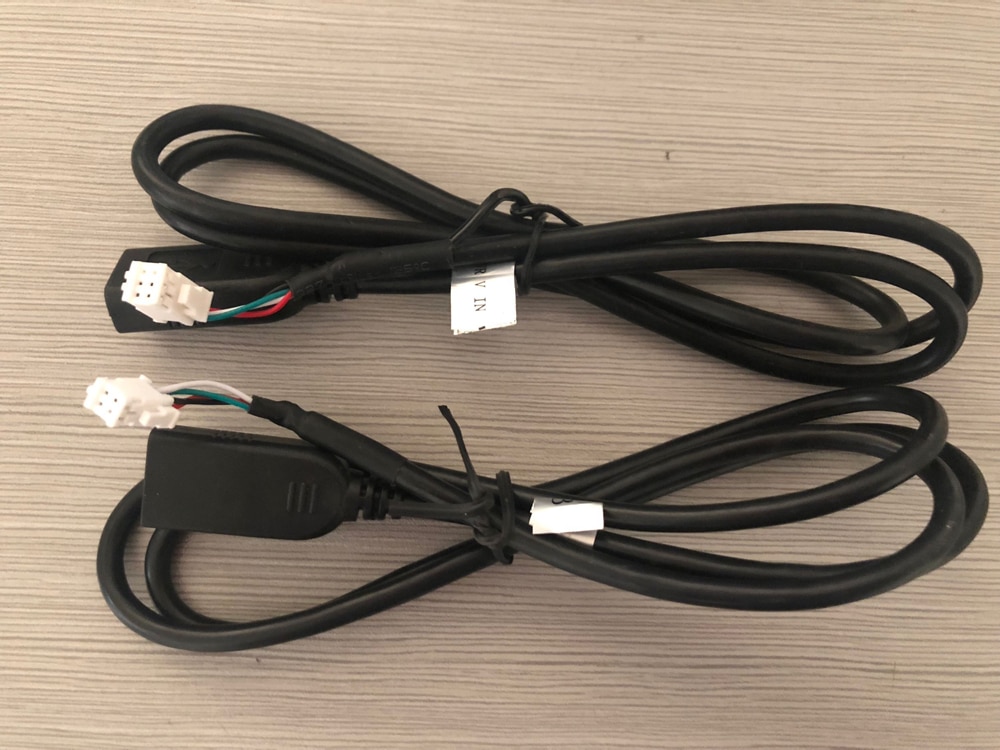 Adapterkabler usb-kabel til universal bilradio 4- bens og 6- bens stik